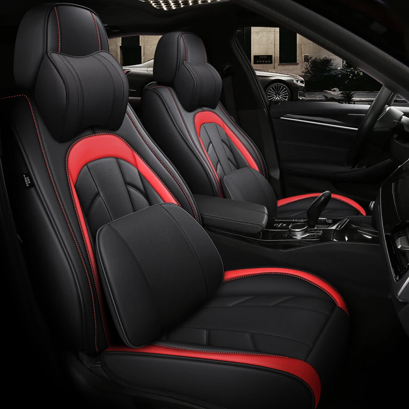 Универсальные кожаные чехлы на автомобильные сиденья для Haval H9 F7 M6 Plus F7x H5 Jaguar XF XE I-PCAE F-PACE BMW E60, автомобильные аксессуары для интерьера
Универсальные кожаные чехлы на автомобильные сиденья для Haval H9 F7 M6 Plus F7x H5 Jaguar XF XE I-PCAE F-PACE BMW E60, автомобильные аксессуары для интерьера