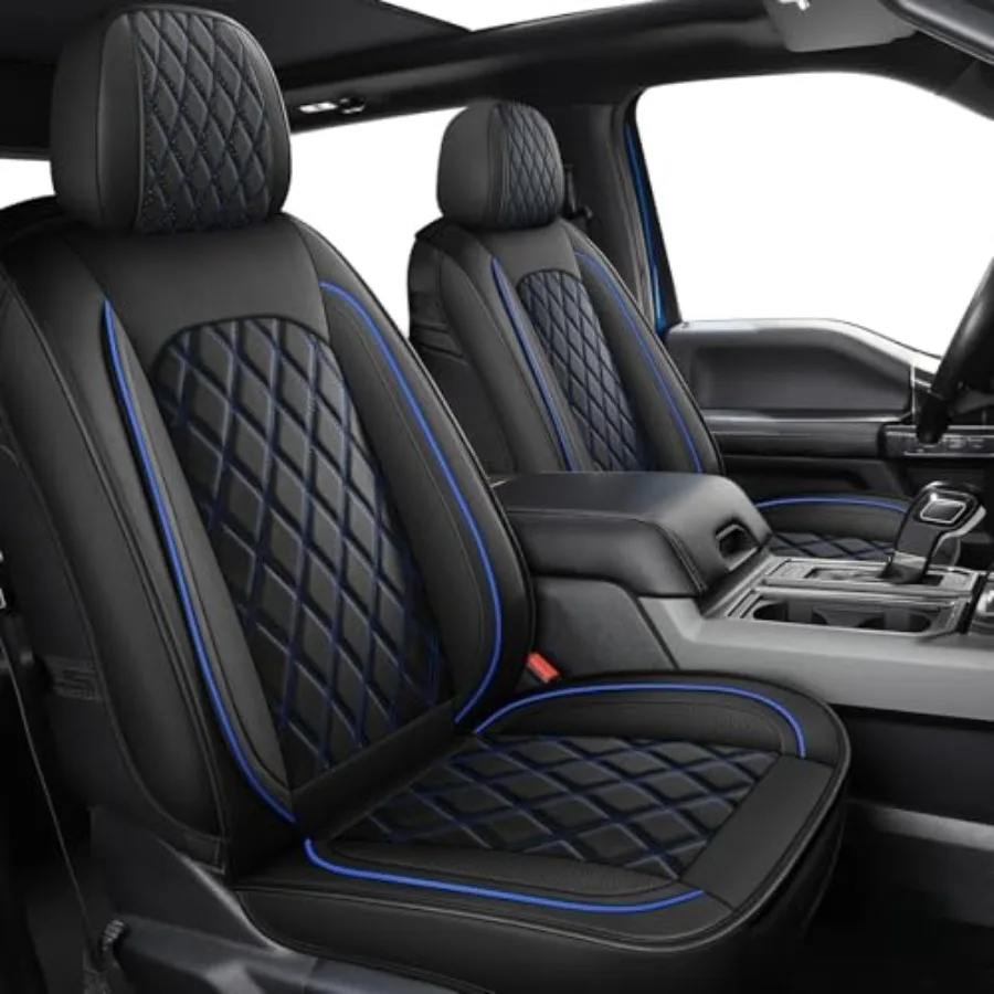 Front Ram Seat Covers, Waterproof Truck Seat Covers Leather Car Seat Protector Compatible with 2009-2025 RAM 1500/2500/3500 Cre
Front Ram Seat Covers, Waterproof Truck Seat Covers Leather Car Seat Protector Compatible with 2009-2025 RAM 1500/2500/3500 Cre