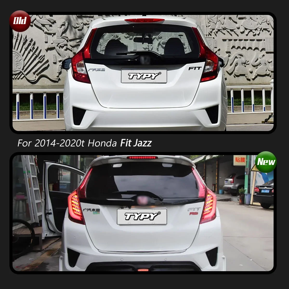 TYPY Car Lights For Honda Fit jazz Taillight 2014-2017 GK5 LED Projetor Tail Lamp Daytime Running Light Automotive Accessories
TYPY Car Lights For Honda Fit jazz Taillight 2014-2017 GK5 LED Projetor Tail Lamp Daytime Running Light Automotive Accessories
