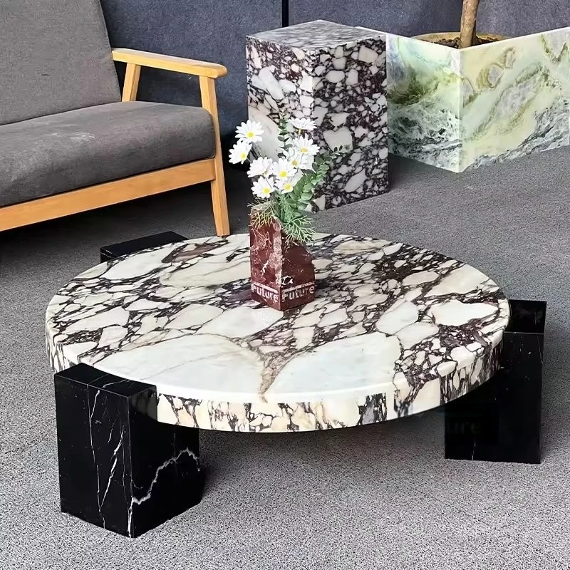 100 Pure Luxury Calactta Viola Marble Круглый журнальный столик с черной мраморной ножкой Marquina для дома Гостиная Стол Basse
100 Pure Luxury Calactta Viola Marble Круглый журнальный столик с черной мраморной ножкой Marquina для дома Гостиная Стол Basse