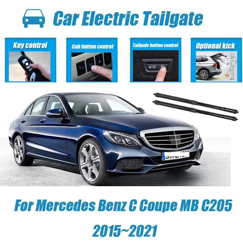 Car Power Trunk Lift Electric Hatch Tailgate Strut Auto Rear Door Actuator For Mercedes Benz C Coupe MB C205 2015~2021Tiptronic
Car Power Trunk Lift Electric Hatch Tailgate Strut Auto Rear Door Actuator For Mercedes Benz C Coupe MB C205 2015~2021Tiptronic