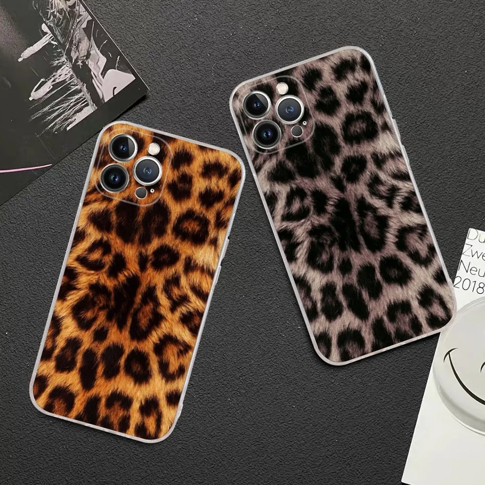 Leopard Print Phone Case For iPhone 15 14 13 12 Mini 11 Pro XS Max X XR SE 6 7 8 Plus Soft Silicone Cover
Leopard Print Phone Case For iPhone 15 14 13 12 Mini 11 Pro XS Max X XR SE 6 7 8 Plus Soft Silicone Cover