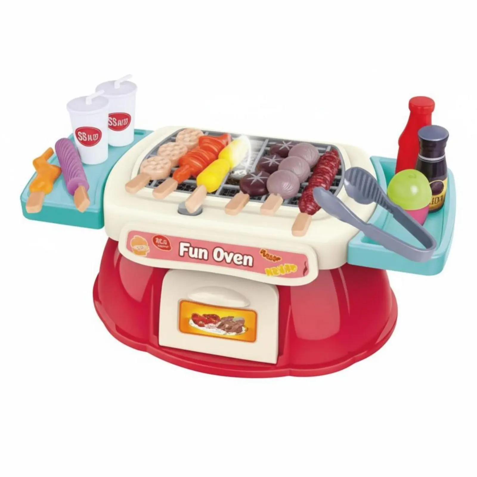 Kids Simulated Kitchen Set, Smoke & Light BBQ Grill, Ice Cream Trolley, Pretend Play, Role Play, Group Fun, Wholesale,
Kids Simulated Kitchen Set, Smoke & Light BBQ Grill, Ice Cream Trolley, Pretend Play, Role Play, Group Fun, Wholesale,