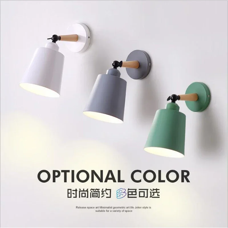 LED Wall Lamp Nordic Style Indoor Lighting E27 Modern Wooden Bedroom Bracket Light Household Living Room 110V Bathroom Lamp
LED Wall Lamp Nordic Style Indoor Lighting E27 Modern Wooden Bedroom Bracket Light Household Living Room 110V Bathroom Lamp