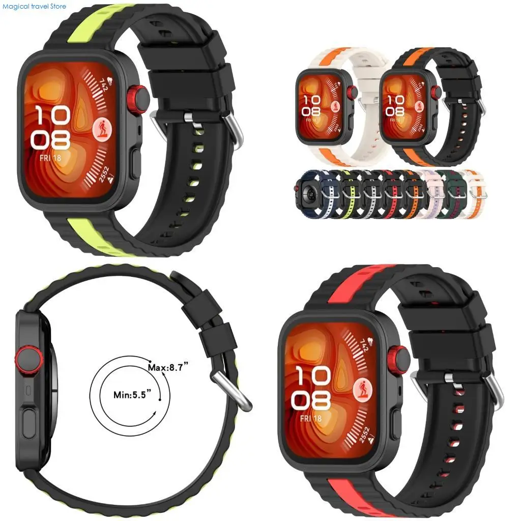 N2UB Textured Silicone Wristband For Activity Trackers Ergonomic Adjustable Straps
N2UB Textured Silicone Wristband For Activity Trackers Ergonomic Adjustable Straps