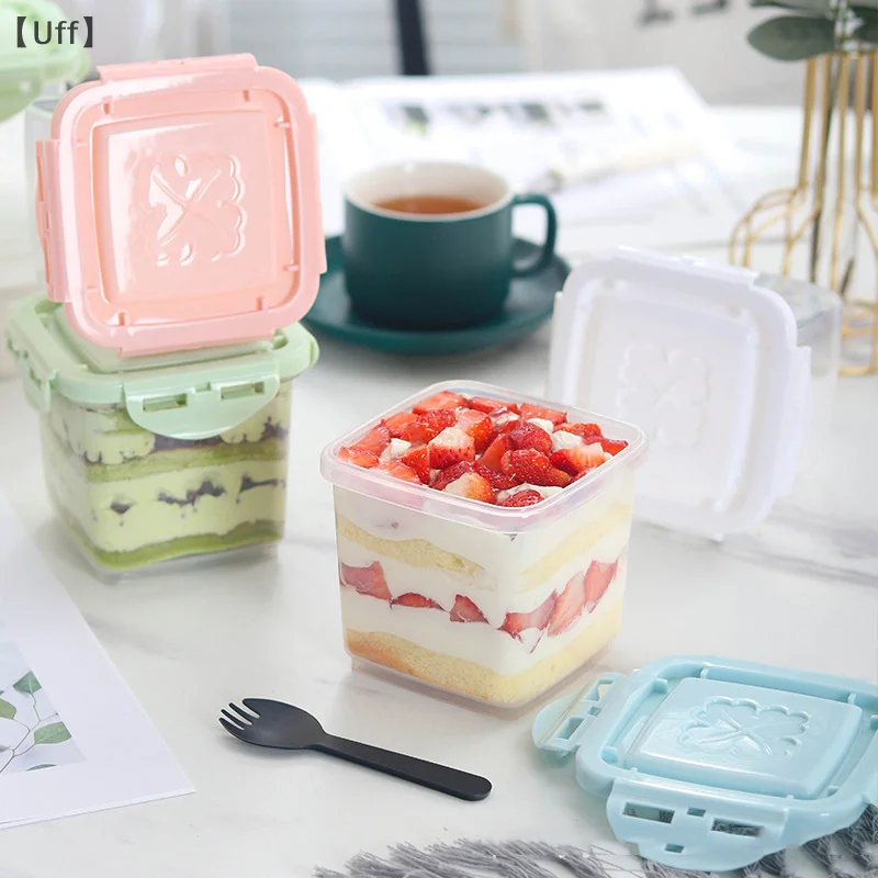 Reusable Mousse Thousand Layer Cake Box With Fork Fruit Scoop Dessert Packaging Box Tiramisu Ice Cream Soy Milk Box
Reusable Mousse Thousand Layer Cake Box With Fork Fruit Scoop Dessert Packaging Box Tiramisu Ice Cream Soy Milk Box