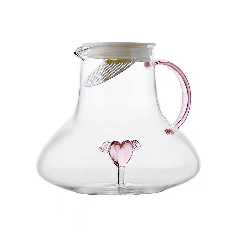 LTT love high borosilicate glass cold kettle cool kettle making flower tea tea set
LTT love high borosilicate glass cold kettle cool kettle making flower tea tea set
