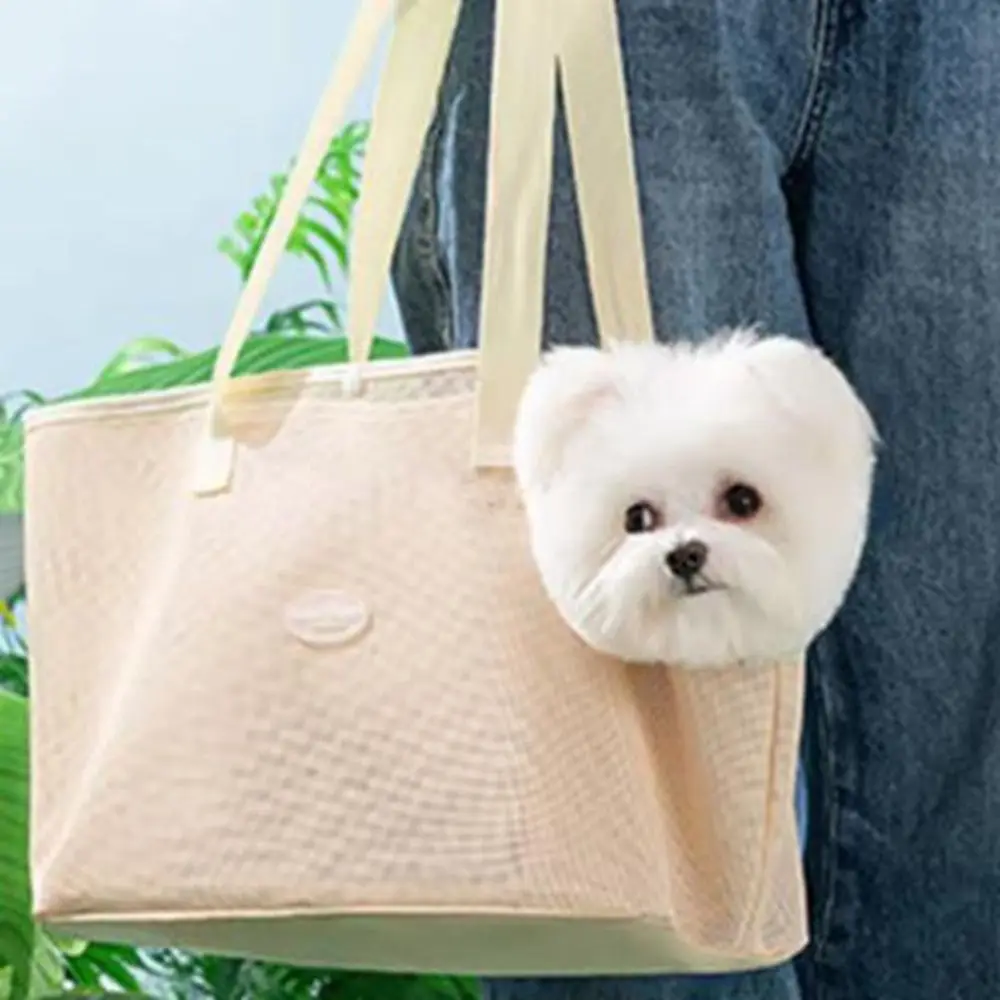 Portable Mesh Puppy Cats Sling Bag Soft Lightweight Puppy Carrying Bag Breathable Anti-Escape Pet Travel Bags Travel
Portable Mesh Puppy Cats Sling Bag Soft Lightweight Puppy Carrying Bag Breathable Anti-Escape Pet Travel Bags Travel