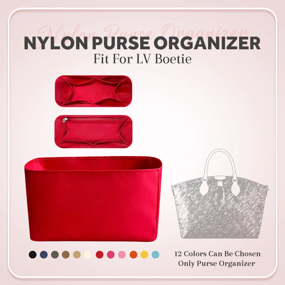 Nylon Purse Organizer Insert, Inside Storage Bag Fit for LV Boetie Handbag Lightweight Red Inner Liners purse Organizer Bag
Nylon Purse Organizer Insert, Inside Storage Bag Fit for LV Boetie Handbag Lightweight Red Inner Liners purse Organizer Bag