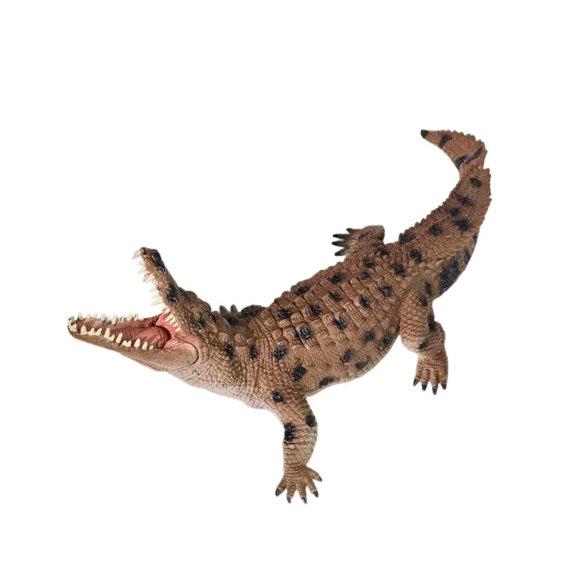 Crocodile Nile crocodile brown model crocodile toy children's boy birthday gift Jurassic simulation plastic ornament
Crocodile Nile crocodile brown model crocodile toy children's boy birthday gift Jurassic simulation plastic ornament