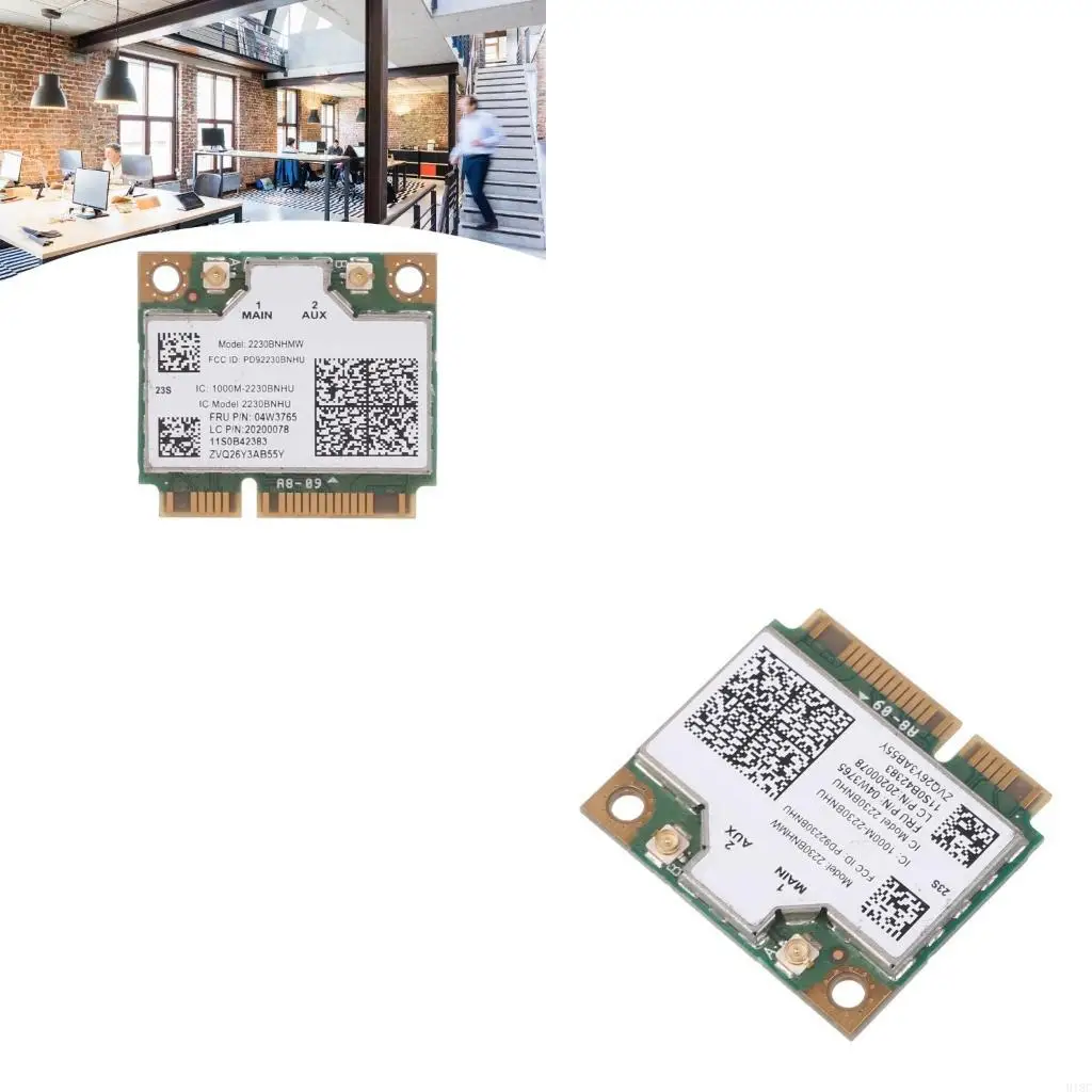 Wireless-N 2230 Wireless + BT4.0 WiFi Card 2230BNHMW,04W3765 Wireless Wifi Card
Wireless-N 2230 Wireless + BT4.0 WiFi Card 2230BNHMW,04W3765 Wireless Wifi Card