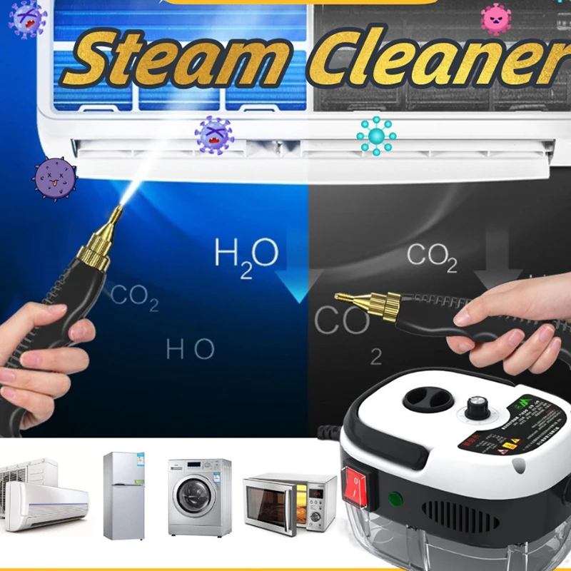 2025 New 2500W 110V/220V High Pressure Steam Cleaner Home Steam Cleaner Disinfect Air Conditioner Kitchen Hood Car Degreasing
2025 New 2500W 110V/220V High Pressure Steam Cleaner Home Steam Cleaner Disinfect Air Conditioner Kitchen Hood Car Degreasing