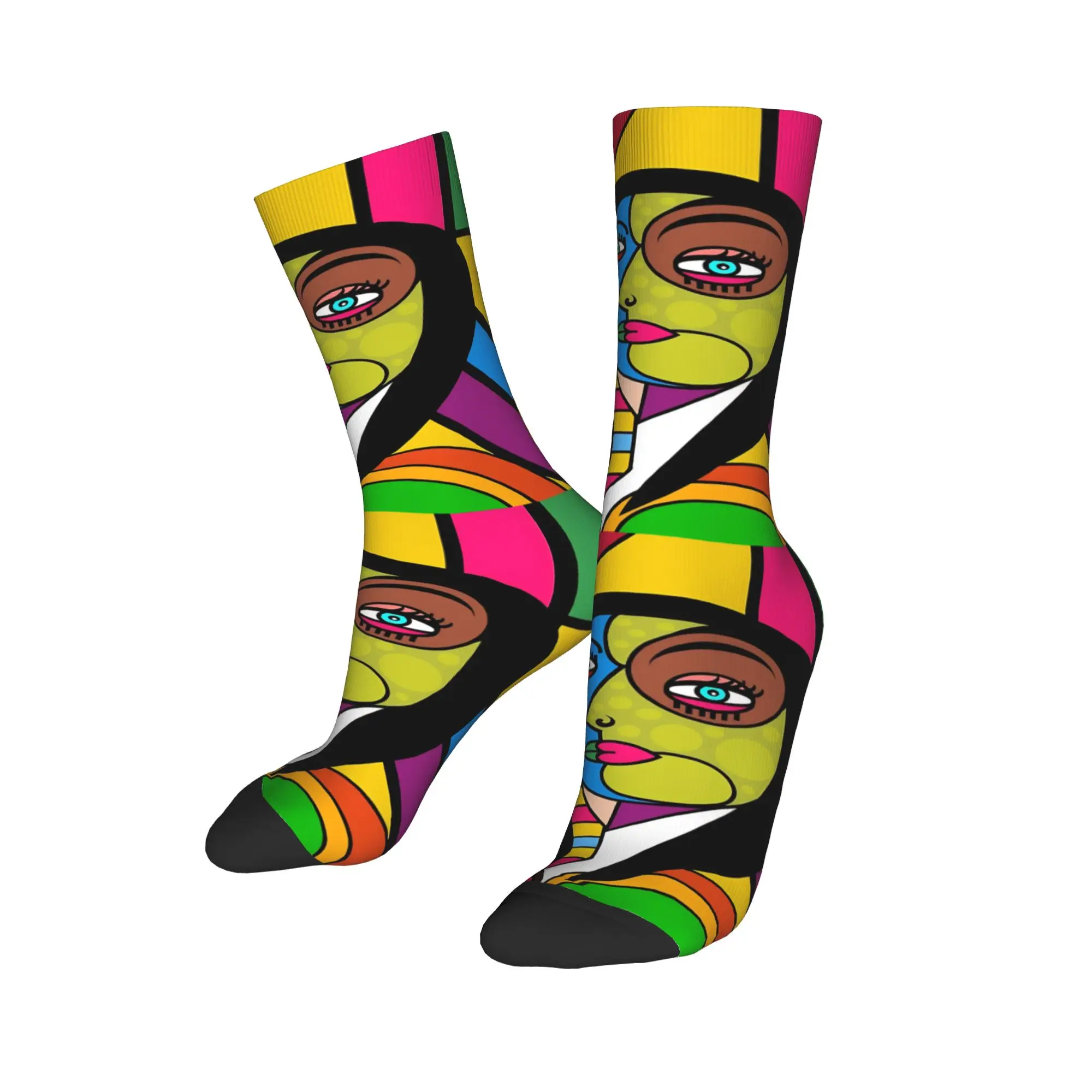 Winter Warm Colorful Men's Women's Picasso Funky Abstract Mona Lisa Woman Art Face Socks Sweat Absorbing Soccer Socks,
Winter Warm Colorful Men's Women's Picasso Funky Abstract Mona Lisa Woman Art Face Socks Sweat Absorbing Soccer Socks,