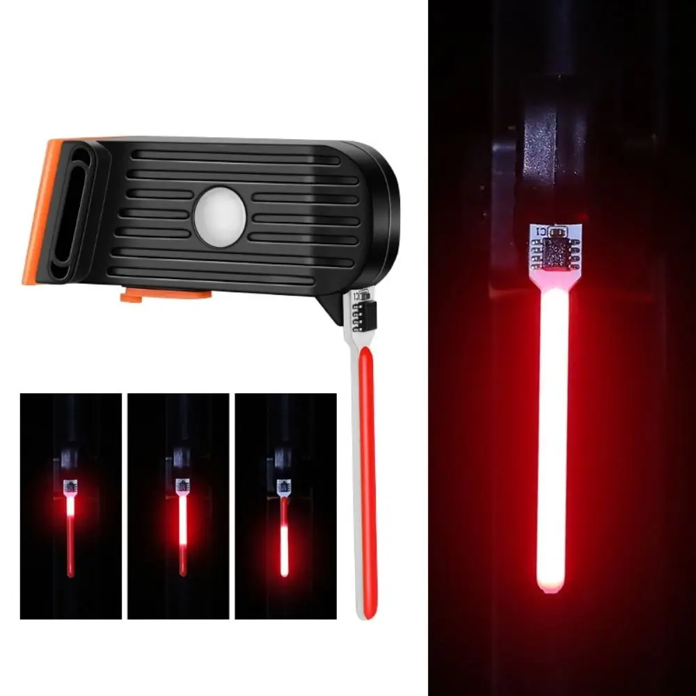 Waterproof Bike Taillights Foldable Multifunctional Charging Emergency Warning Lights Strap-On Installation Red/White Lighting
Waterproof Bike Taillights Foldable Multifunctional Charging Emergency Warning Lights Strap-On Installation Red/White Lighting