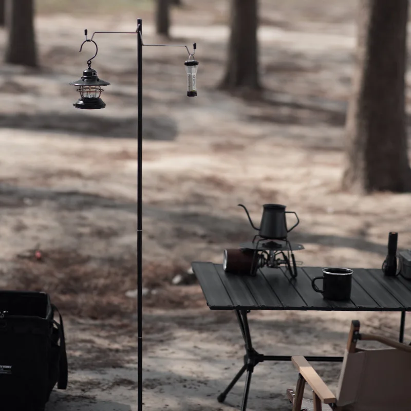 2026Outdoor camping light rack tray storage rack aluminum alloy light pole stainless steel folding hook blackened mini light pan
2026Outdoor camping light rack tray storage rack aluminum alloy light pole stainless steel folding hook blackened mini light pan