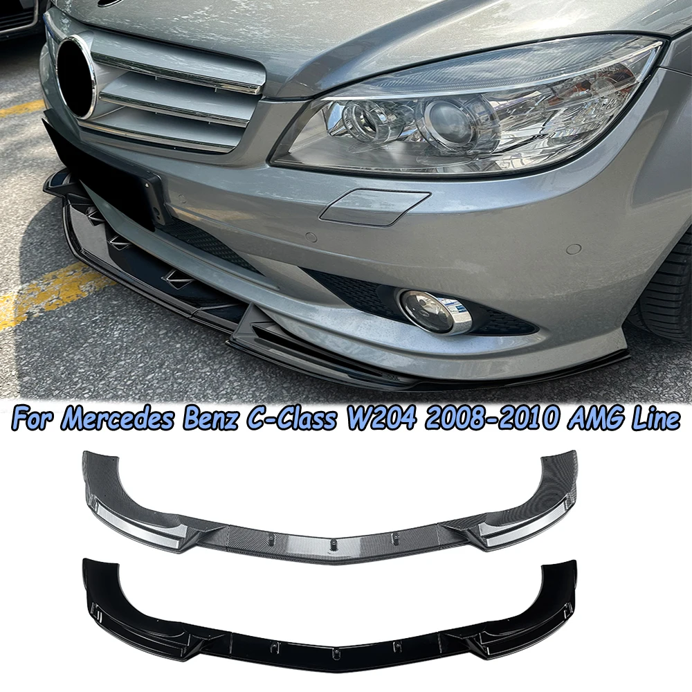 Front Bumper Lip Splitter Diffuser Lip Body Kit For Mercedes Benz C-Class W204 2008-2010 AMG Line Auto Spoiler Bumper Accessory
Front Bumper Lip Splitter Diffuser Lip Body Kit For Mercedes Benz C-Class W204 2008-2010 AMG Line Auto Spoiler Bumper Accessory