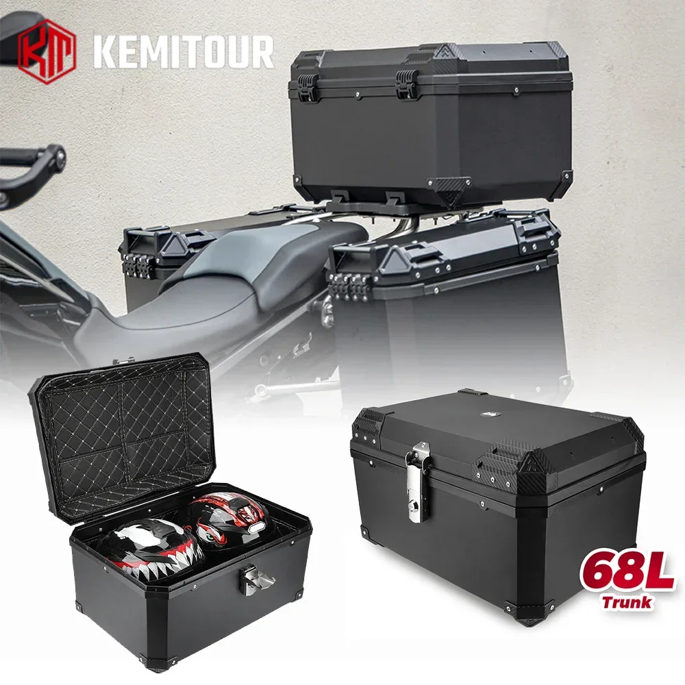 68L Top Box Fit 2 Helmets Storage Case For BMW R1200GS R1250GS R1300GS ADV Adventure For Honda For Yamaha Universal Rear Trunk
68L Top Box Fit 2 Helmets Storage Case For BMW R1200GS R1250GS R1300GS ADV Adventure For Honda For Yamaha Universal Rear Trunk