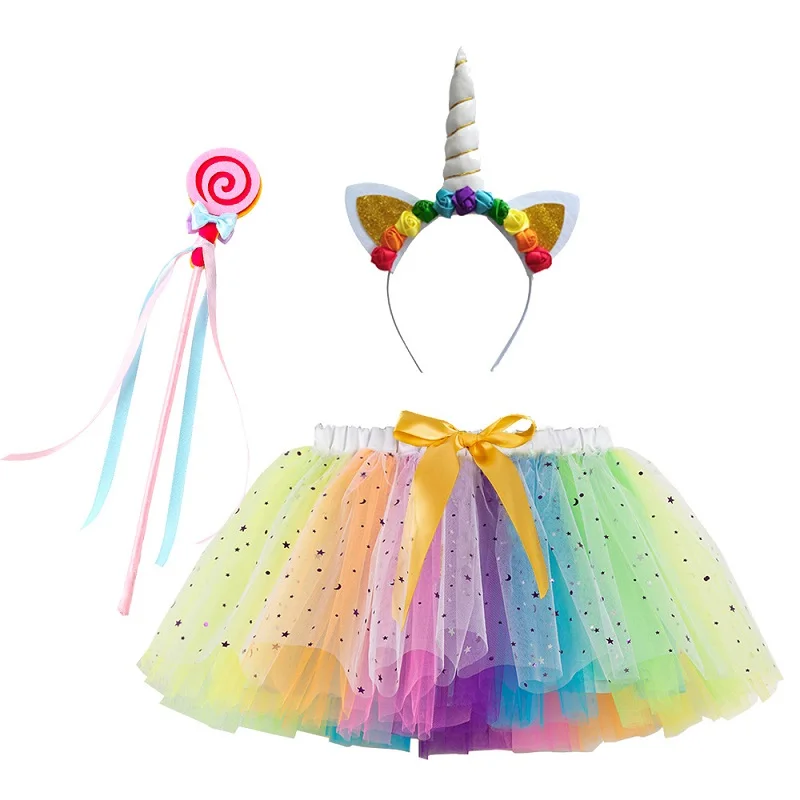 Summer Girl Tulle Skirt Clothing Pleated Skirt Baby Girl Dress Princess Pettiskirt Party Dance Dress Birthday Rainbow Tutu Skirt
Summer Girl Tulle Skirt Clothing Pleated Skirt Baby Girl Dress Princess Pettiskirt Party Dance Dress Birthday Rainbow Tutu Skirt