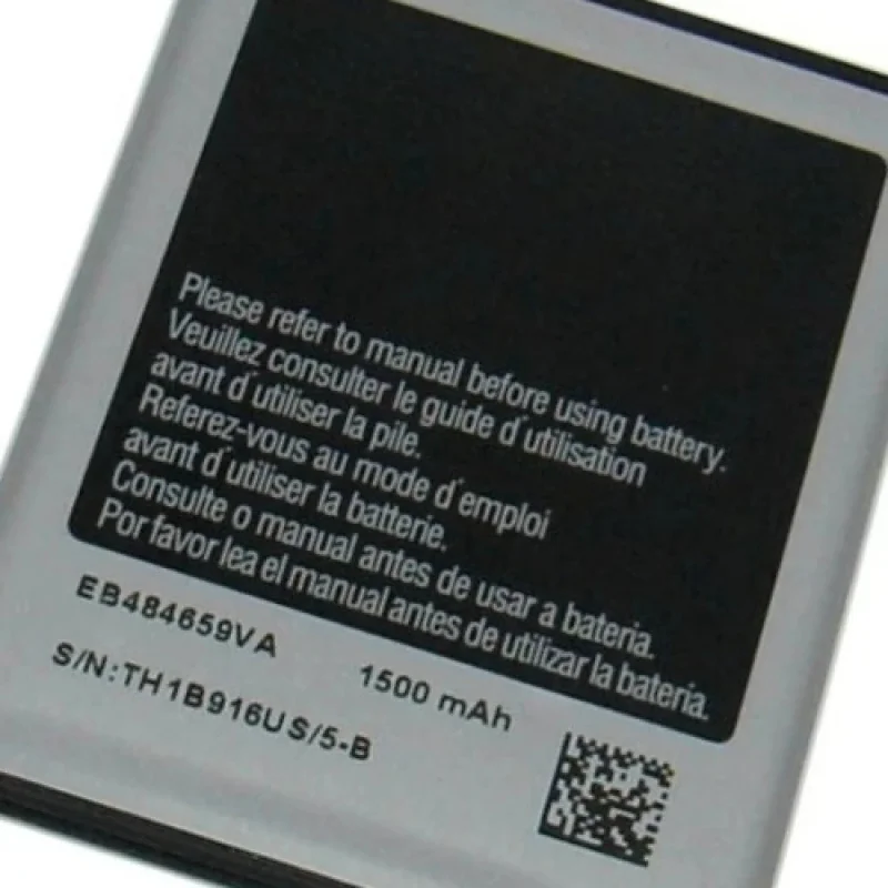 3.7V Lithium-ion forSamsung Mobile Phone Battery EB484659, Suitable T-Mobile EXHIBIT 2 II 4G
3.7V Lithium-ion forSamsung Mobile Phone Battery EB484659, Suitable T-Mobile EXHIBIT 2 II 4G