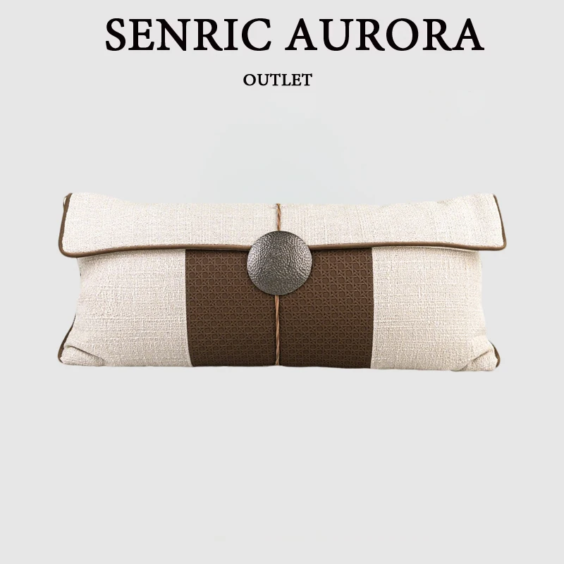 Дизайнерский роскошный чехол для подушки 30x65 см, бежевый хлопок, лен + коричневый кофейный кожаный пояс, наволочка для дома, кровати, гостиной, дивана
Дизайнерский роскошный чехол для подушки 30x65 см, бежевый хлопок, лен + коричневый кофейный кожаный пояс, наволочка для дома, кровати, гостиной, дивана