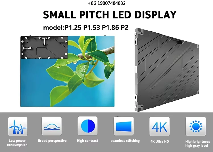 Small Spacing COB Gob LED Display Panel, 4K 8K HD P0.78-P2.5 LED Matrix Module for Commercial Advertising Hot Sale
Small Spacing COB Gob LED Display Panel, 4K 8K HD P0.78-P2.5 LED Matrix Module for Commercial Advertising Hot Sale