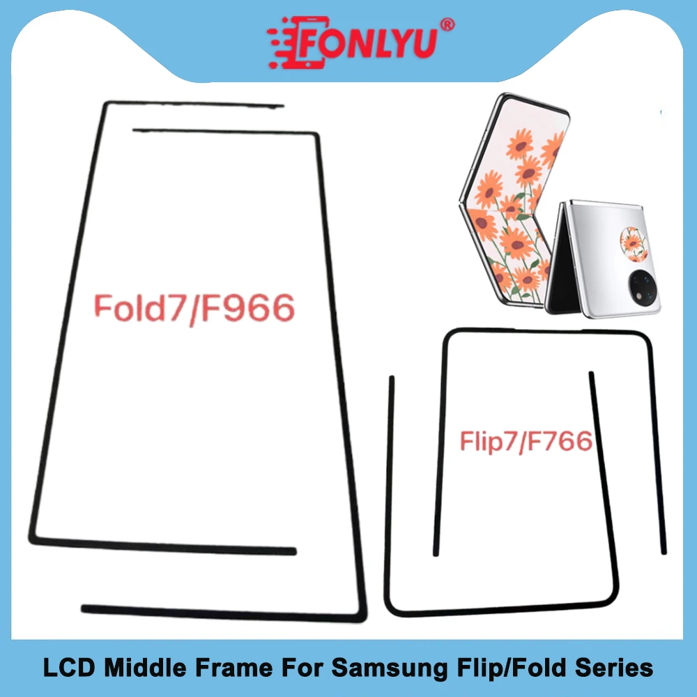 Middle Frame Housing Bezels For Samsung Galaxy Z Fold 3 4 5 6 7 Flip 4 5 6 7 LCD Display Screen Plate Holder Bracket Replacement
Middle Frame Housing Bezels For Samsung Galaxy Z Fold 3 4 5 6 7 Flip 4 5 6 7 LCD Display Screen Plate Holder Bracket Replacement