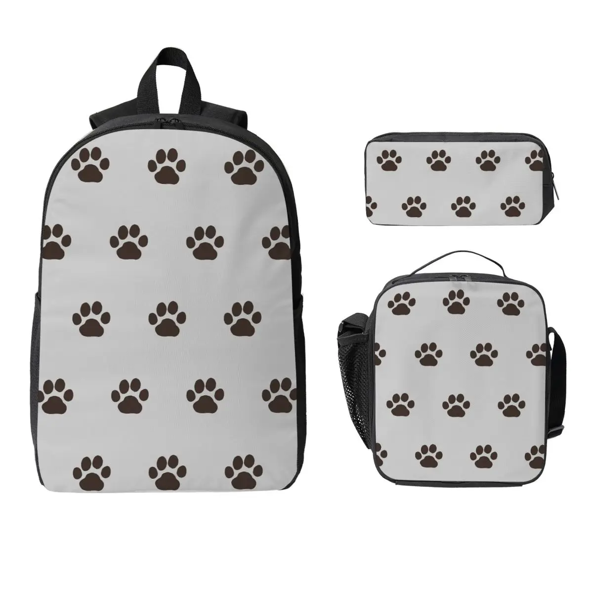 Dog Or Cat Paw Print(s) Backpack Student BookBag School Bag Computer Shoulder Bags 3ps Insulated Lunch Bag Pencil Case
Dog Or Cat Paw Print(s) Backpack Student BookBag School Bag Computer Shoulder Bags 3ps Insulated Lunch Bag Pencil Case