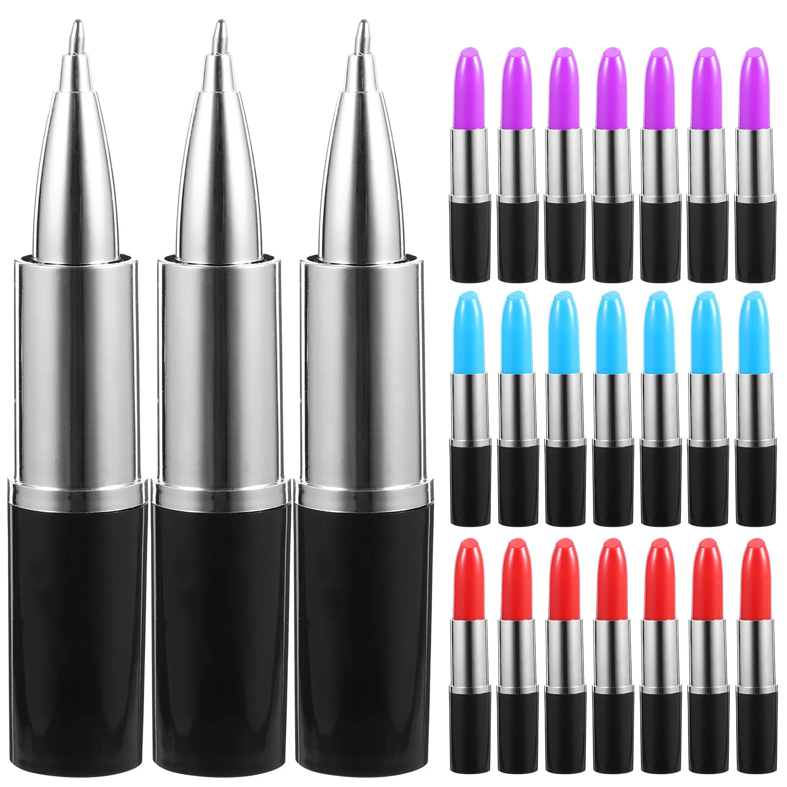 24 шт., креативная шариковая ручка для губной помады, гладкие быстросохнущие чернила для письма для свадьбы, офиса, школы, разные цвета, ручка для губной помады 
24 шт., креативная шариковая ручка для губной помады, гладкие быстросохнущие чернила для письма для свадьбы, офиса, школы, разные цвета, ручка для губной помады