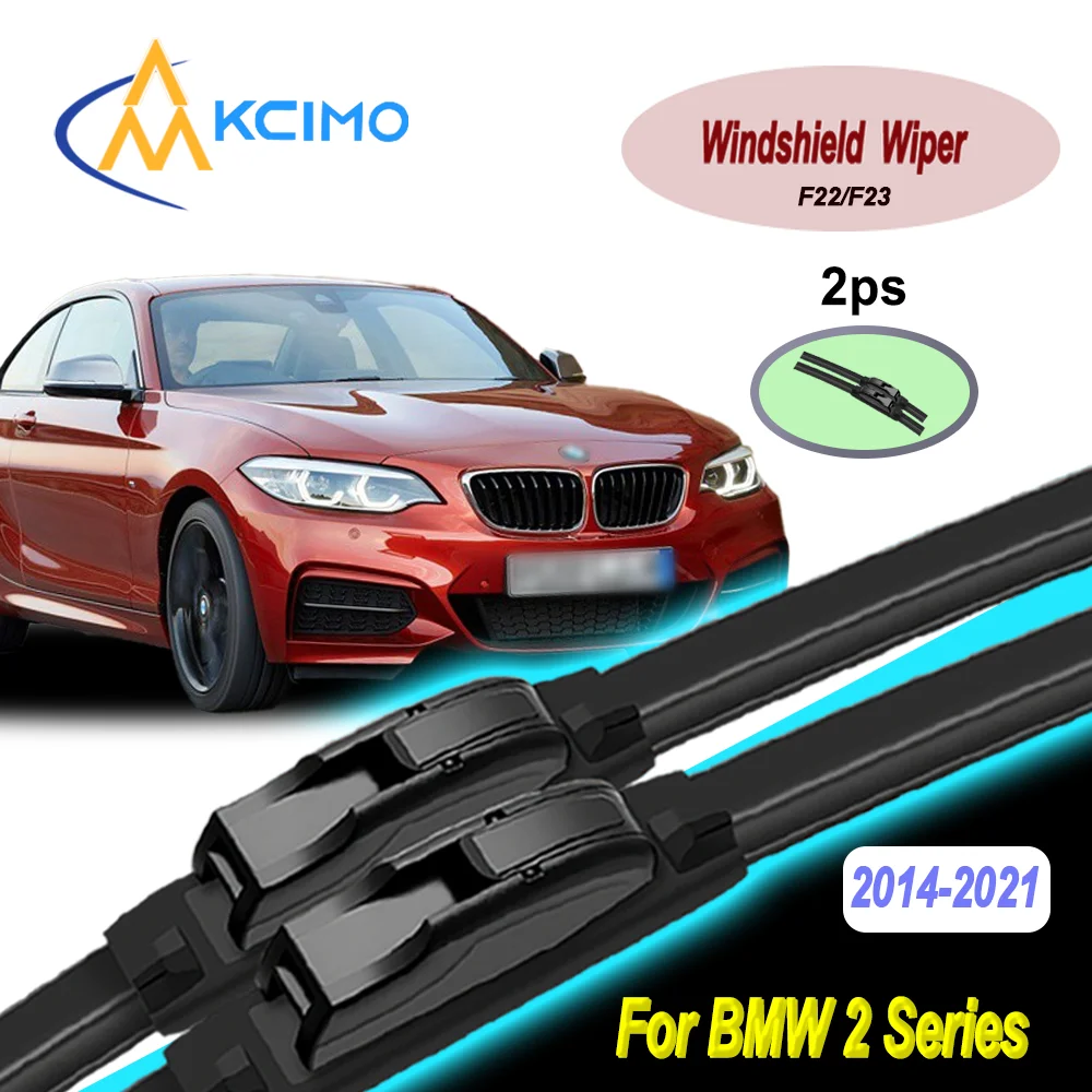 2PCS Silent All-Weather Wiper Blades for BMW 2 Series F22/F23 2014-2021 Frameless Windshield Wipers 2021 2020 2019 2018 2017
2PCS Silent All-Weather Wiper Blades for BMW 2 Series F22/F23 2014-2021 Frameless Windshield Wipers 2021 2020 2019 2018 2017