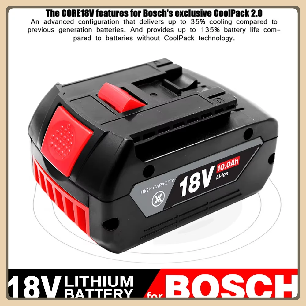 NeW Original 18V 0000mAh Replacement Battery For Bosch18V Professional Systeem Draadloze Tools Bat609 Bat618 Gba18v80 21700 Cell
NeW Original 18V 0000mAh Replacement Battery For Bosch18V Professional Systeem Draadloze Tools Bat609 Bat618 Gba18v80 21700 Cell