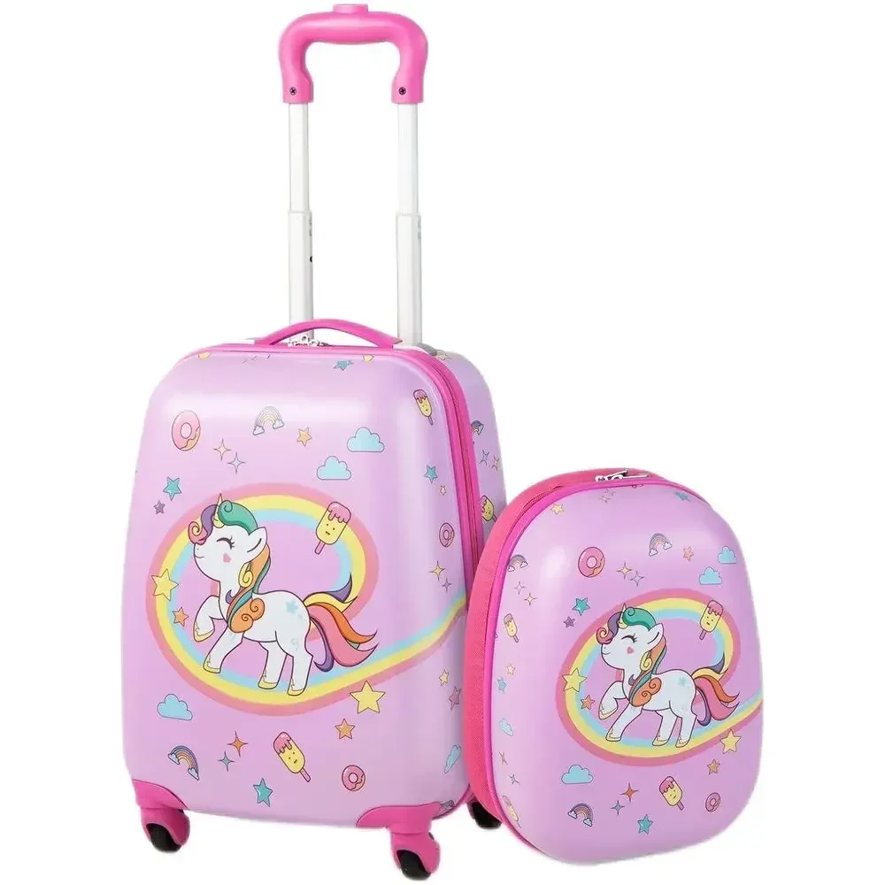 Child's 12 & 16 Dual-Size Rolling Luggage Set
Child's 12 & 16 Dual-Size Rolling Luggage Set