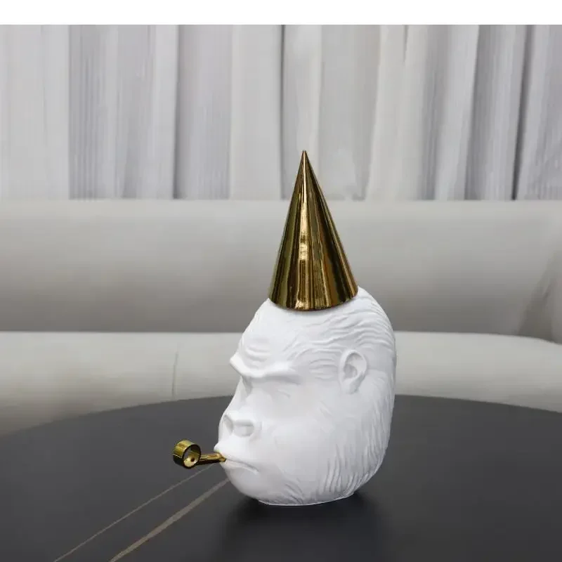 --Orangutan Sculpture Resin Animal Ornaments Statue Home Accessories Display Figurines Decoration Crafts Miniatures Exhibit Gift
--Orangutan Sculpture Resin Animal Ornaments Statue Home Accessories Display Figurines Decoration Crafts Miniatures Exhibit Gift