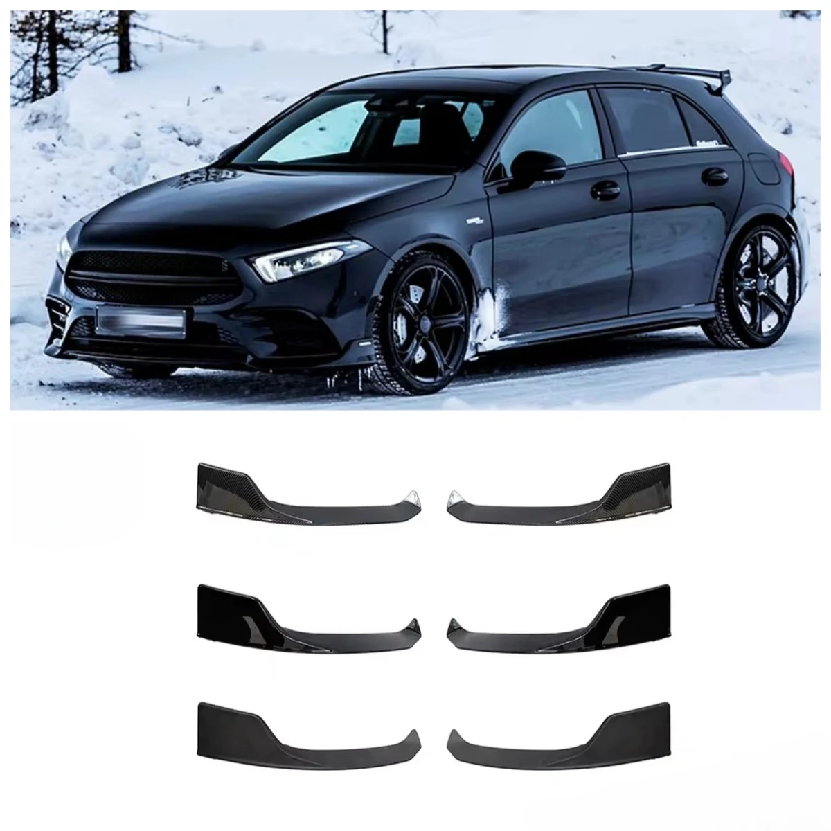 High Quality BRS Style Car Bumper Body Refitted Accessories Front Lip for W177
High Quality BRS Style Car Bumper Body Refitted Accessories Front Lip for W177