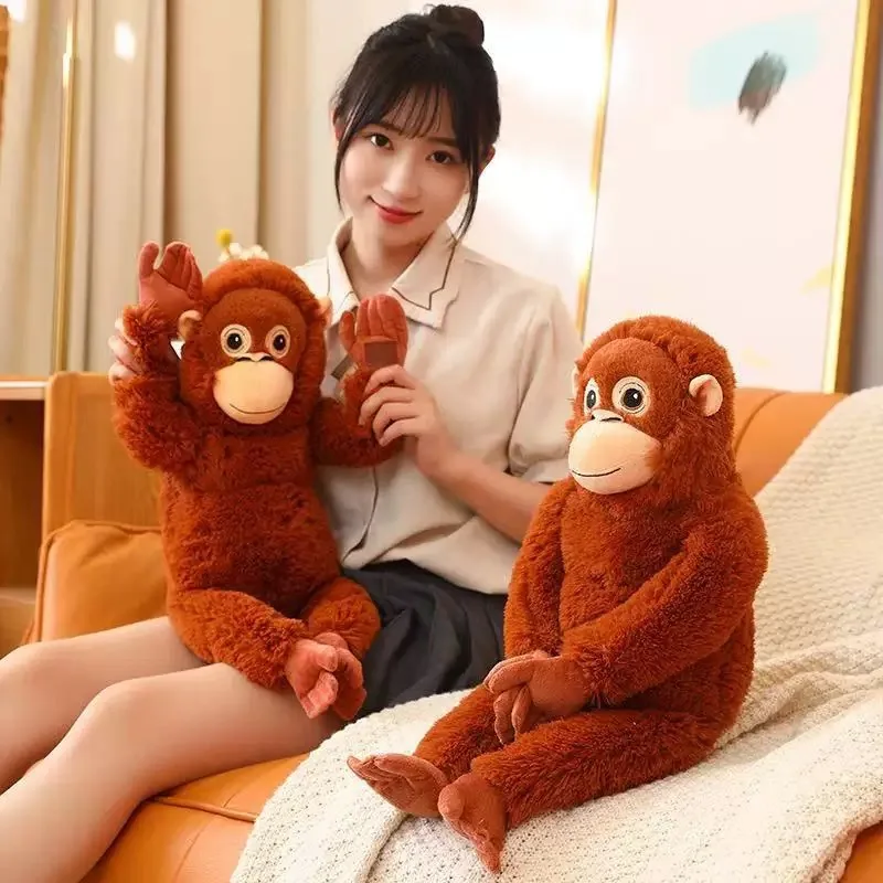2026 Popular Simulation Monkey Orangutan Doll Super Soft Stuffed Bag Animals Plush Toys Anime Cartoon Decor Birthday Gifts
2026 Popular Simulation Monkey Orangutan Doll Super Soft Stuffed Bag Animals Plush Toys Anime Cartoon Decor Birthday Gifts 