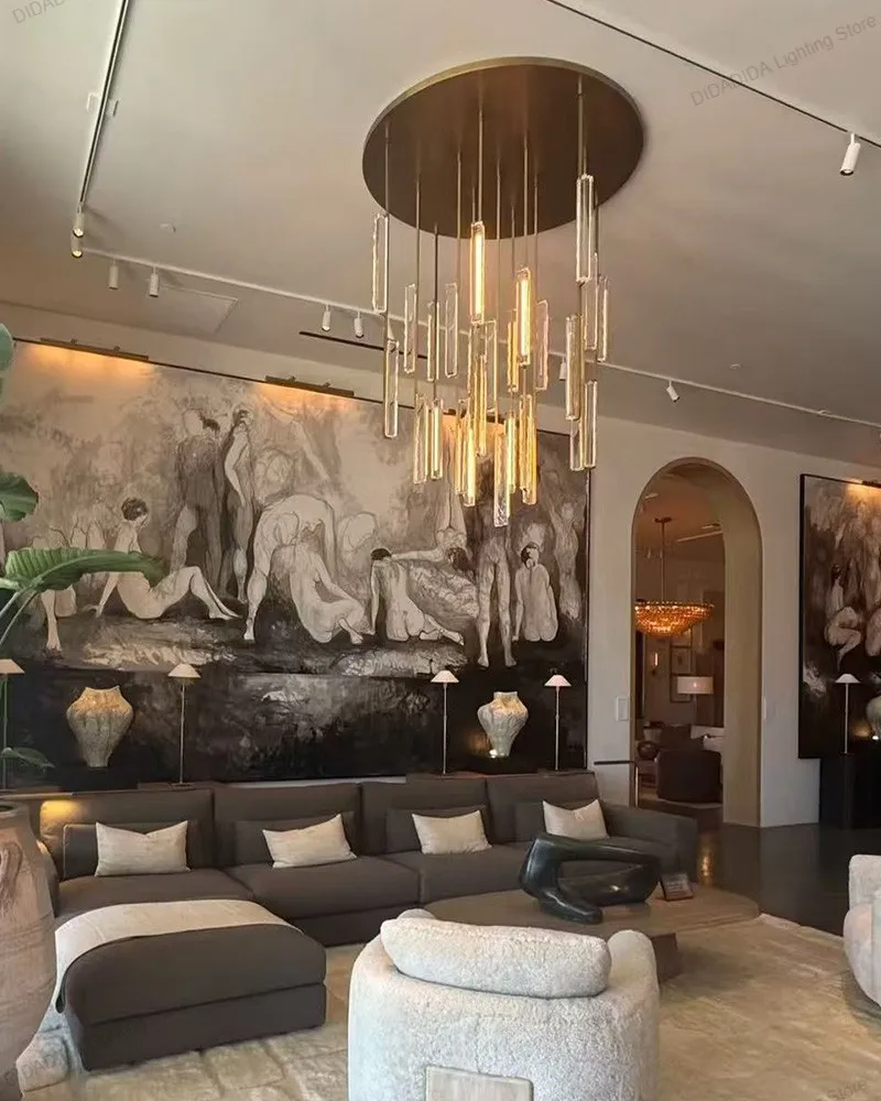 2026 New French Gold Water Ripple Glass Lustre Chandelier, Hardware Pendant Lamp for Living Room, Light for Ceilings
2026 New French Gold Water Ripple Glass Lustre Chandelier, Hardware Pendant Lamp for Living Room, Light for Ceilings