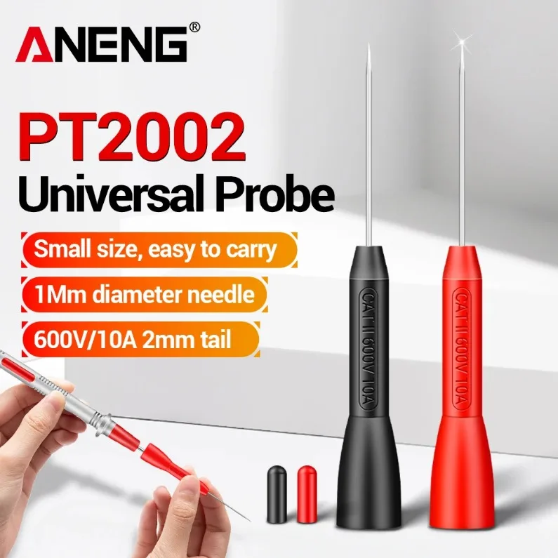 ANENG PT2002 multimeter testing lead converter needle type puncture probe wire puncture adapter tool
ANENG PT2002 multimeter testing lead converter needle type puncture probe wire puncture adapter tool