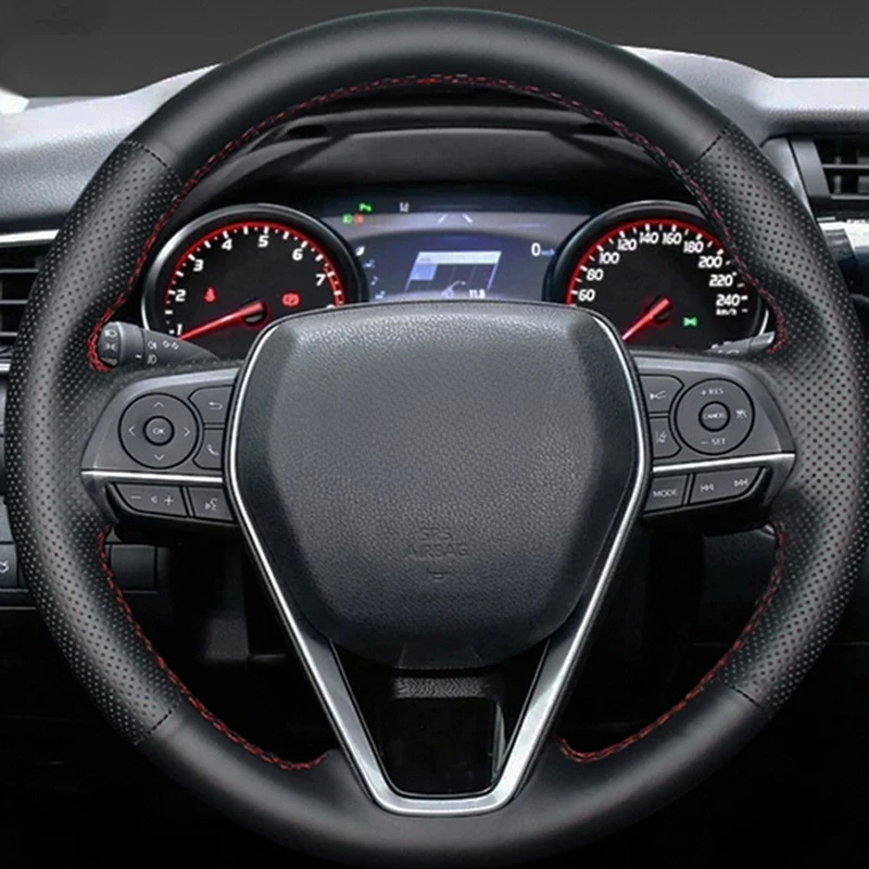 Hige Soft Faux Leather Car Steering Wheel Cover for Toyota Avalon Camry 2018-2019 Corolla 2018-2020 Crown 2018-2019 RAV4 2019
Hige Soft Faux Leather Car Steering Wheel Cover for Toyota Avalon Camry 2018-2019 Corolla 2018-2020 Crown 2018-2019 RAV4 2019