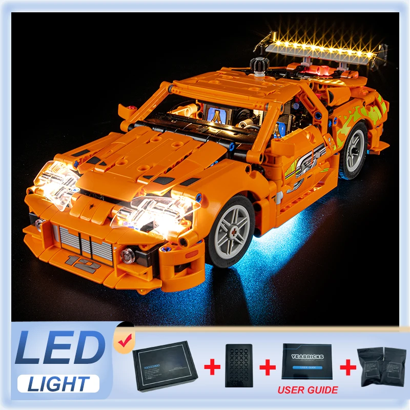 DIY LED Light Kit For LEGO 42204 Fast & Furious Supra MK4 (Only LED Light,Without Blocks Model)
DIY LED Light Kit For LEGO 42204 Fast & Furious Supra MK4 (Only LED Light,Without Blocks Model)