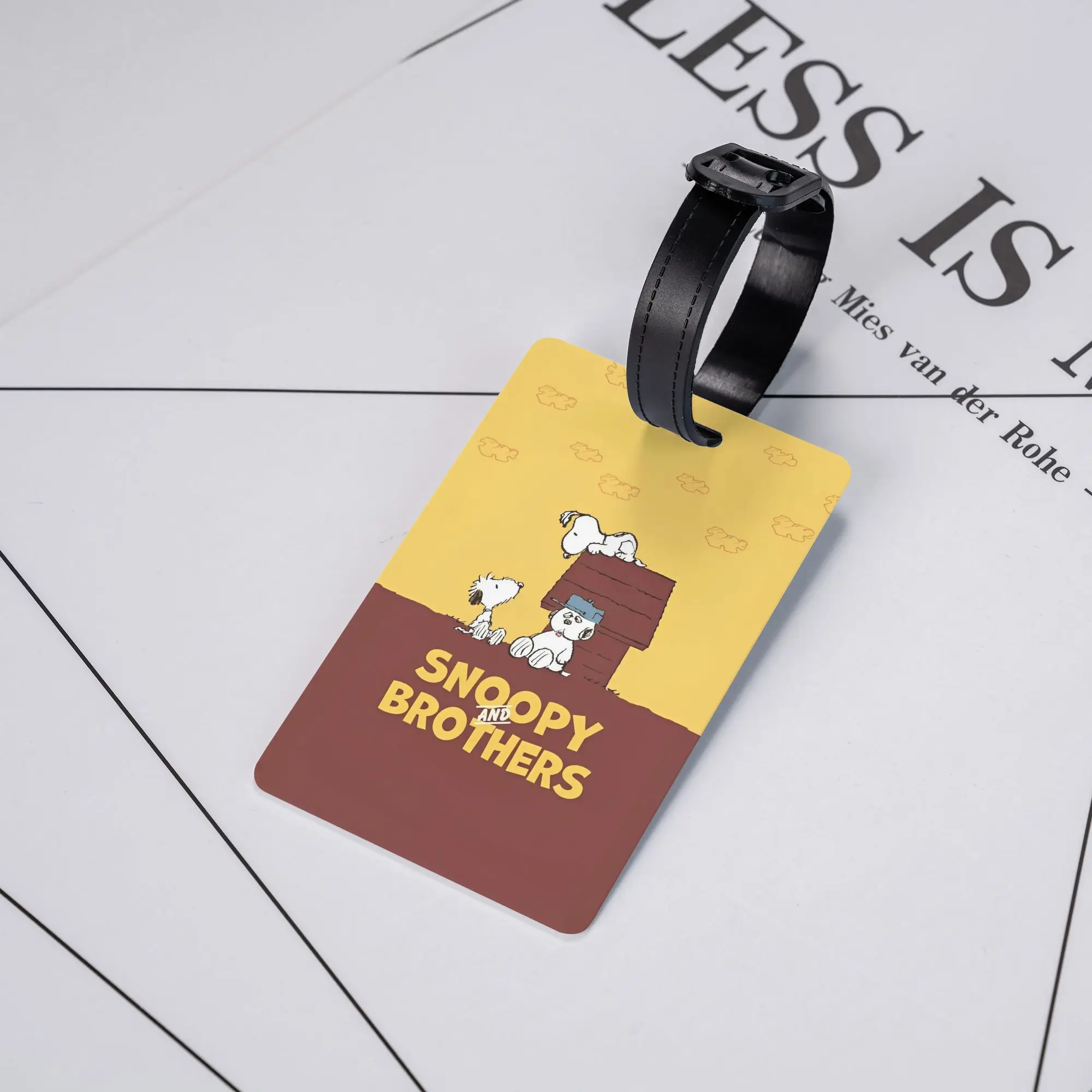 Snoopy Woodstock Cartoon Luggage Tags Suitcase Silica Gel Travel Accessories Holder Baggage Tag ID Address Baggage Tag Gift
Snoopy Woodstock Cartoon Luggage Tags Suitcase Silica Gel Travel Accessories Holder Baggage Tag ID Address Baggage Tag Gift