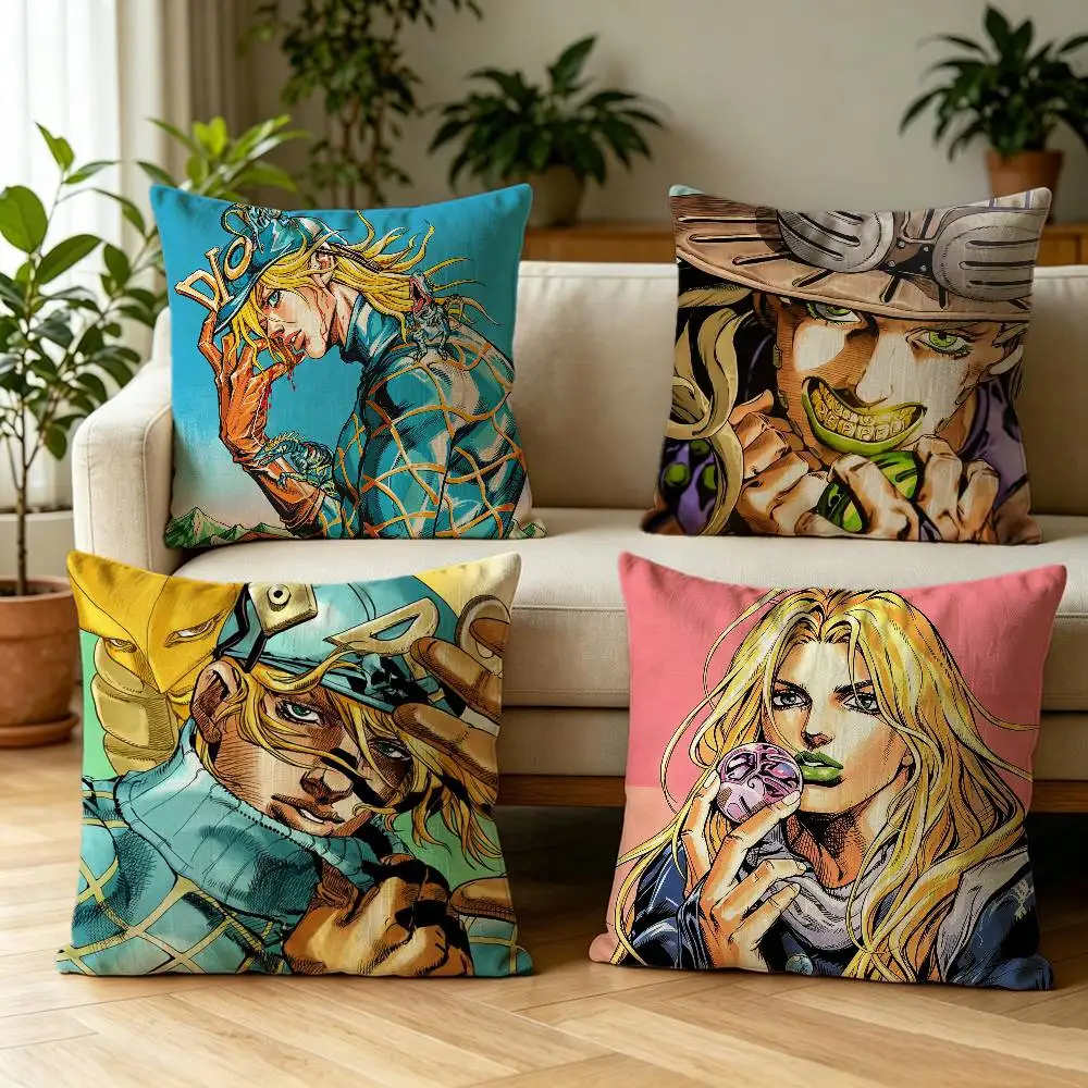 JOJOS B-Bizarres Adventures Double-sided print Pillow Case Pattern Printed Pillowcase For Living Room Sofa Cushion Cover
JOJOS B-Bizarres Adventures Double-sided print Pillow Case Pattern Printed Pillowcase For Living Room Sofa Cushion Cover