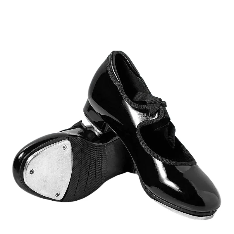 Girls Sparkle Black Tap Shoes Soft Sole Hook & Loop Fastener Easy on Off Kids Dance Shoes for Training Stage Performance
Girls Sparkle Black Tap Shoes Soft Sole Hook & Loop Fastener Easy on Off Kids Dance Shoes for Training Stage Performance