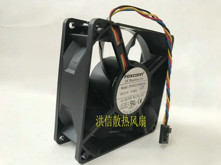 FOXCONN PV903212PSPF 0A 12V0.60A 4-проводной вентилятор шасси с ШИМ-контролем температуры
FOXCONN PV903212PSPF 0A 12V0.60A 4-проводной вентилятор шасси с ШИМ-контролем температуры