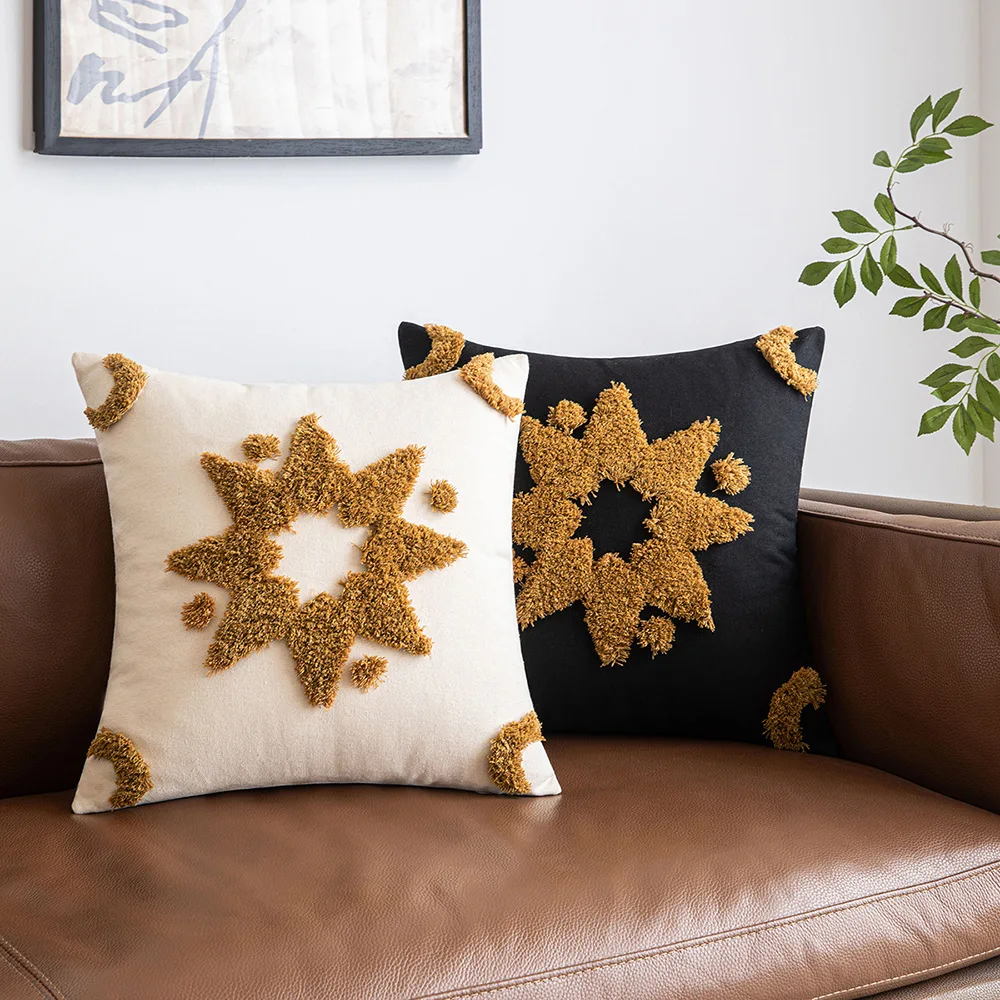 30x50/45x45cm Geometric Plush Embroidered Pillow Cover Octagonal Star Soft Cushion Cover Light Luxury for Sofa Couch Home Decor
30x50/45x45cm Geometric Plush Embroidered Pillow Cover Octagonal Star Soft Cushion Cover Light Luxury for Sofa Couch Home Decor