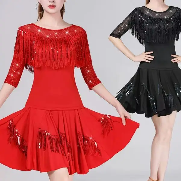 Женские костюмы для латинских танцев, трехступенчатые костюмы для выступлений, костюмы для матросских танцев, костюмы для современных танцев и бальных танцев
Женские костюмы для латинских танцев, трехступенчатые костюмы для выступлений, костюмы для матросских танцев, костюмы для современных танцев и бальных танцев