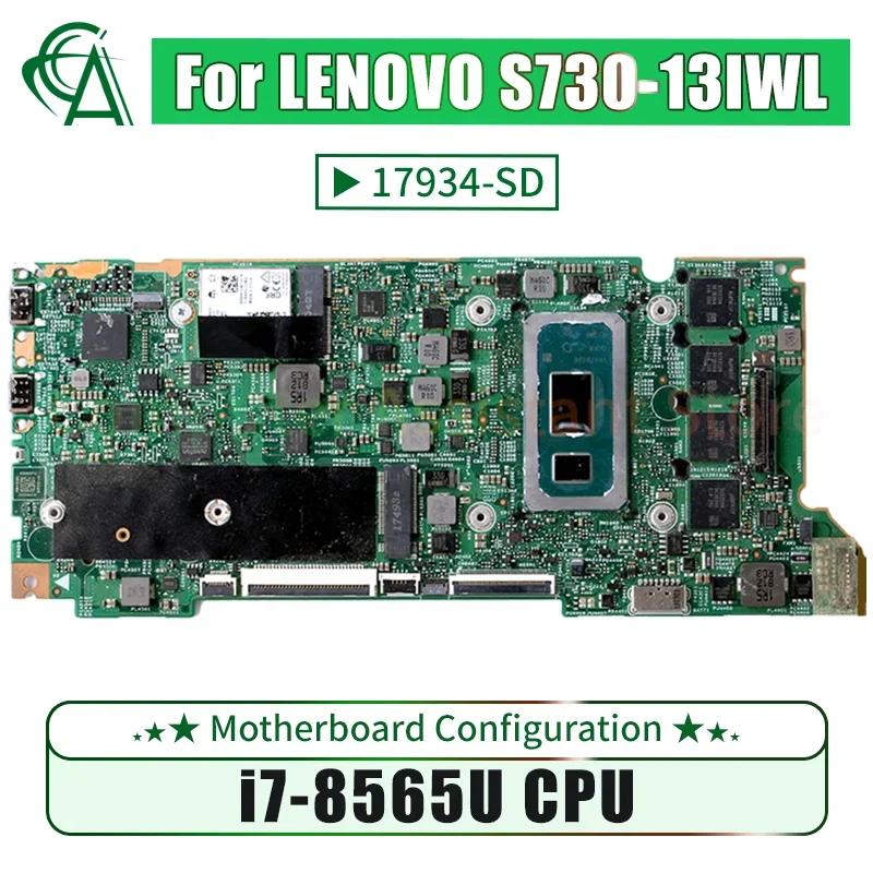 17934-SD для LENOVO S730-13IWL, материнская плата для ноутбука QQK6 i7-8565U, материнская плата для ноутбука, протестирована
17934-SD для LENOVO S730-13IWL, материнская плата для ноутбука QQK6 i7-8565U, материнская плата для ноутбука, протестирована