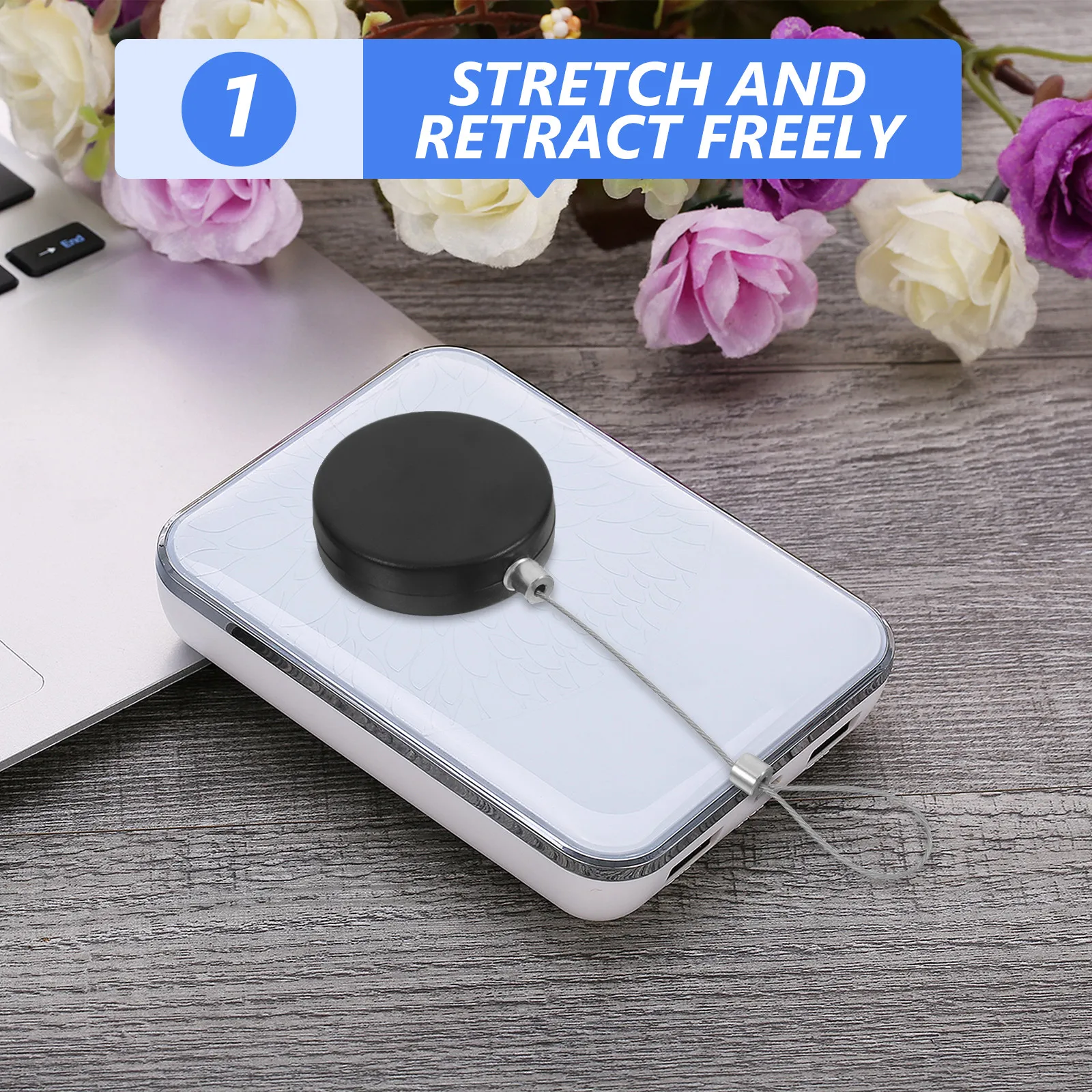2Pcs Portable Retractable Safety Cable Lock Flexible Length Adjustable Anti-Theft Steel Wire Lock for Remote Tools Electronics
2Pcs Portable Retractable Safety Cable Lock Flexible Length Adjustable Anti-Theft Steel Wire Lock for Remote Tools Electronics
