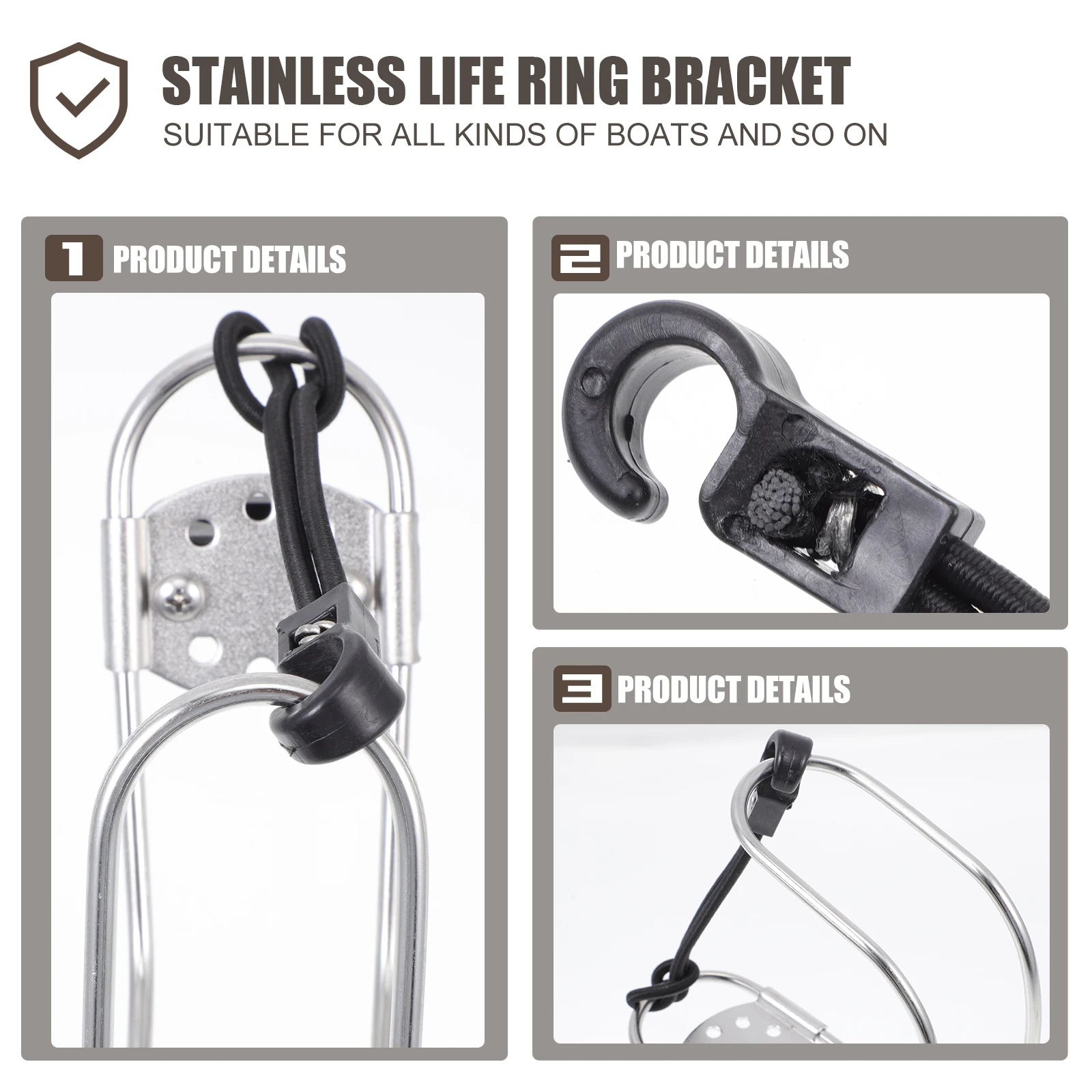Life Buoy Bracket Lifebuoy Holder Boat Horseshoe Ring Holders Yacht Marine Flotation
Life Buoy Bracket Lifebuoy Holder Boat Horseshoe Ring Holders Yacht Marine Flotation