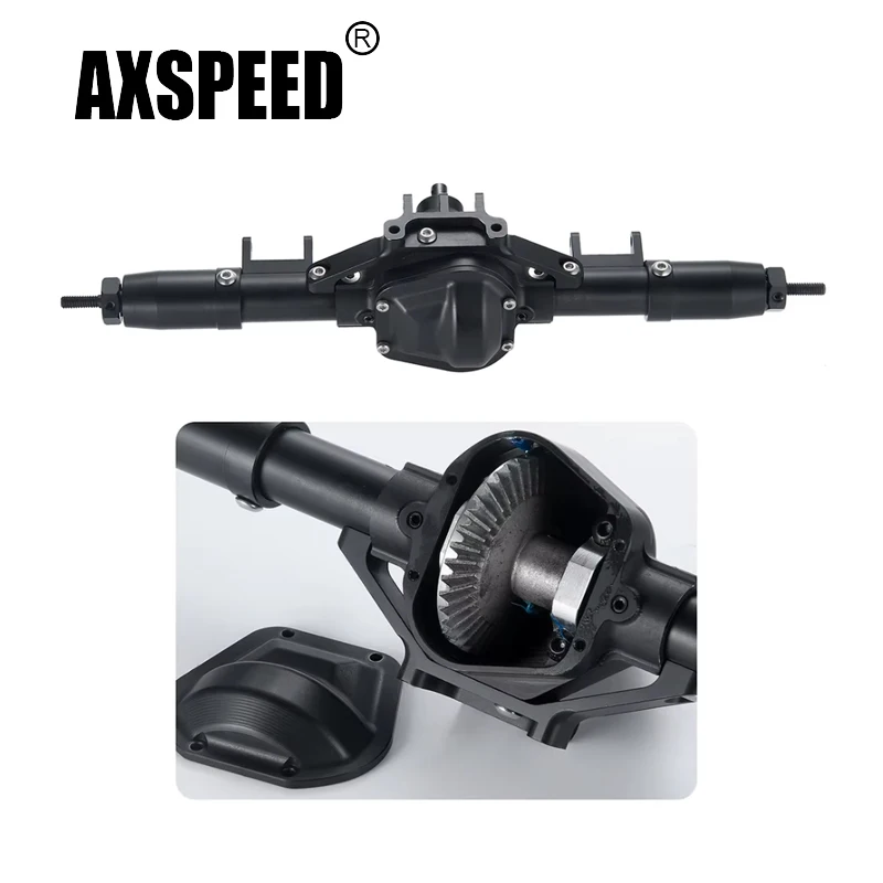 AXSPEED металлический передний/средний/задний мост для 1/10 осевого гусеничного автомобиля SCX10 RC, обновленные детали
AXSPEED металлический передний/средний/задний мост для 1/10 осевого гусеничного автомобиля SCX10 RC, обновленные детали