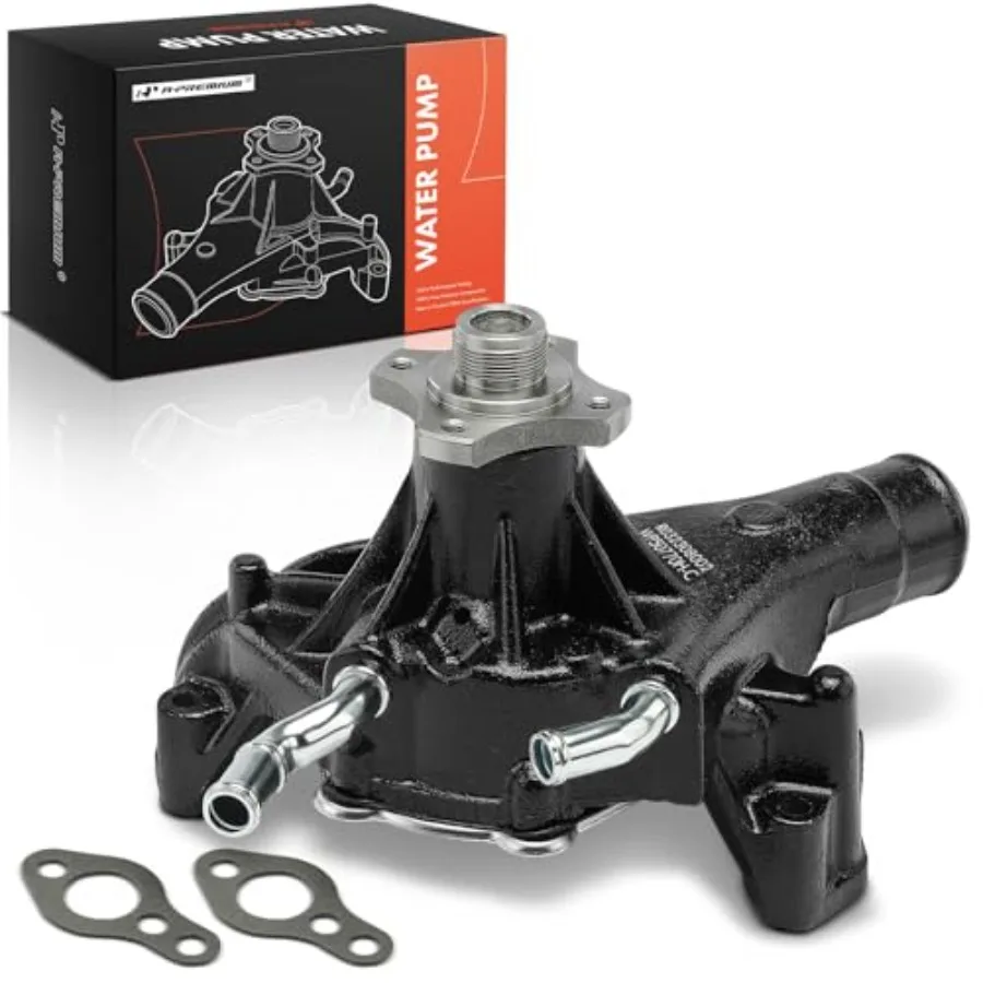 Water Pump with Gasket for OHV 4.3 5.0 5.7L Engines in GMC Chevy Cadillac Olds Isuzu C/K-Class Silverado 1500 Savana 1500 96-14
Water Pump with Gasket for OHV 4.3 5.0 5.7L Engines in GMC Chevy Cadillac Olds Isuzu C/K-Class Silverado 1500 Savana 1500 96-14