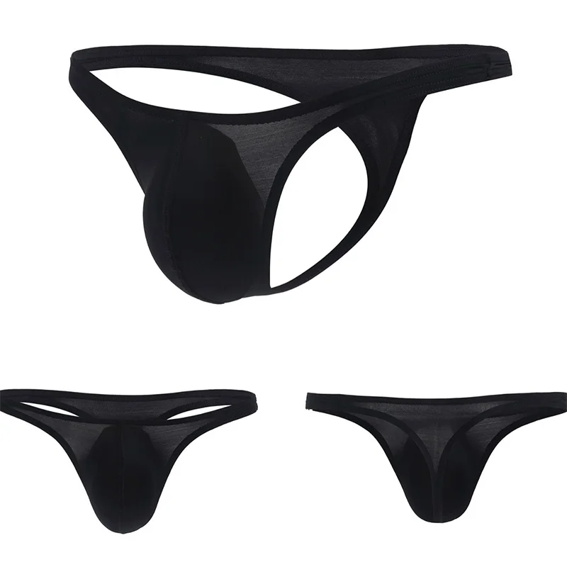 Sexy Men Underwear Ice Silk Comfortable Jockstrap Panties Tanga U Pouch Men's Thong and G String Man Underpants Bragas Bikini
Sexy Men Underwear Ice Silk Comfortable Jockstrap Panties Tanga U Pouch Men's Thong and G String Man Underpants Bragas Bikini